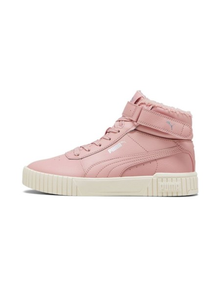 Puma CARINA 20 MID WTR women's winter shoes insulated sneakers made of ecoleather pink 38585204