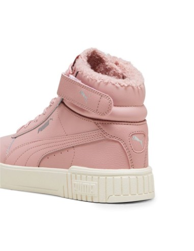 Puma CARINA 20 MID WTR women's winter shoes insulated sneakers made of ecoleather pink 38585204