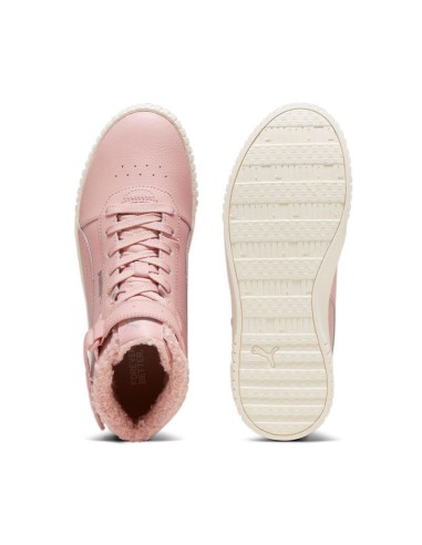 Puma CARINA 20 MID WTR women's winter shoes insulated sneakers made of ecoleather pink 38585204