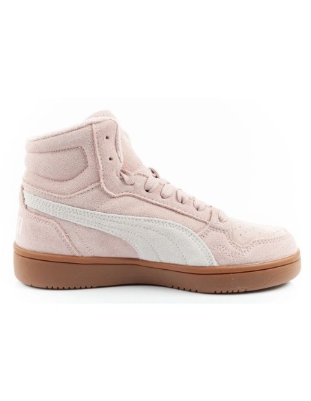 Puma RebL Mid women's sports shoes powder pink ankle boots for winter