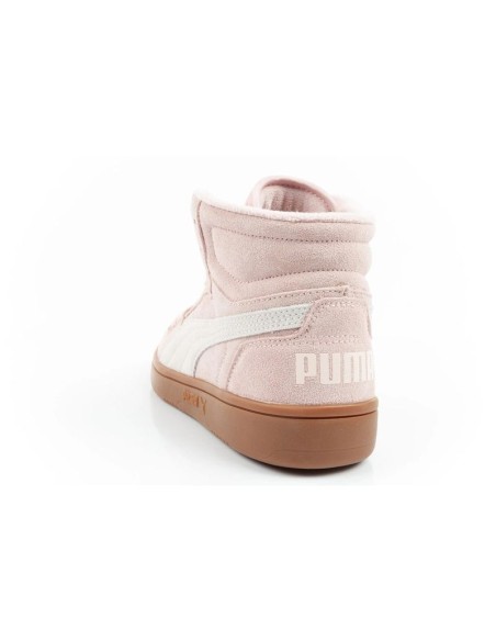 Puma RebL Mid women's sports shoes powder pink ankle boots for winter