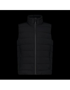 CMP men's insulated vest winter sports vest black 34K0757U901