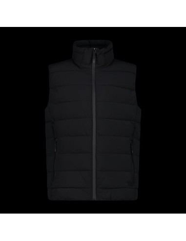 CMP men's insulated vest winter sports vest black 34K0757U901