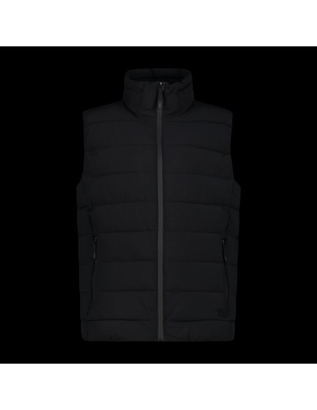 CMP men's insulated vest winter sports vest black 34K0757U901
