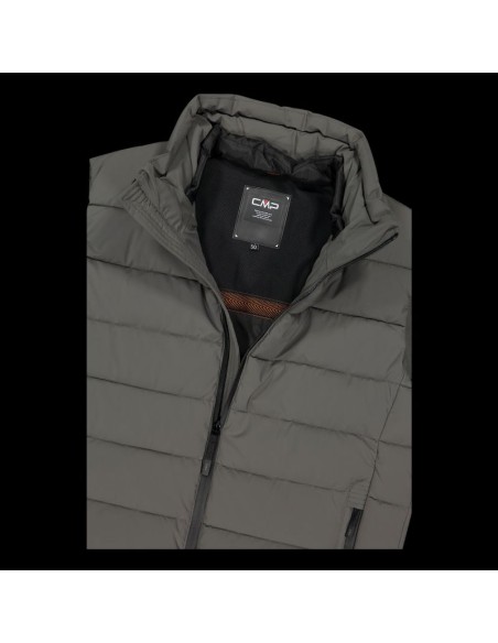 CMP men's insulated vest winter sports vest gray 34K0757E910