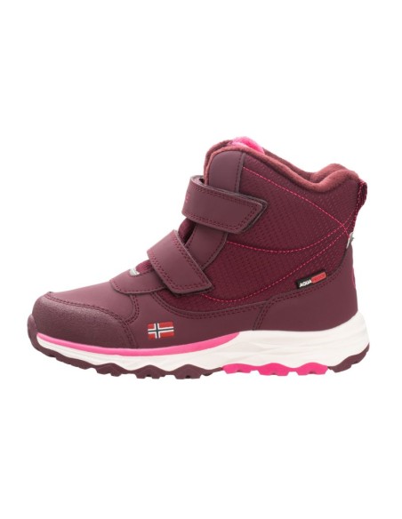 Trollkids Kids Hafjell Winter Boots for girlsboys waterproof purple 264419