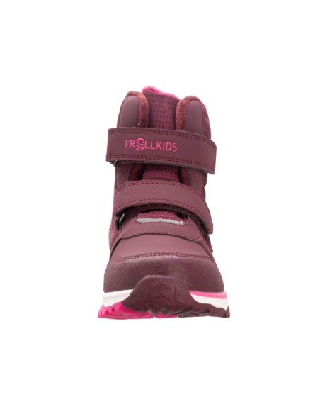 Trollkids Kids Hafjell Winter Boots for girlsboys waterproof purple 264419