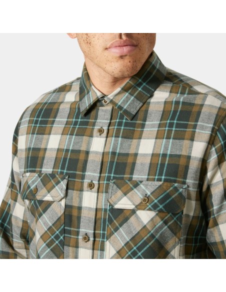 Helly Hansen flannel shirt OKKA FLANNEL LS SHIRT 62731 418