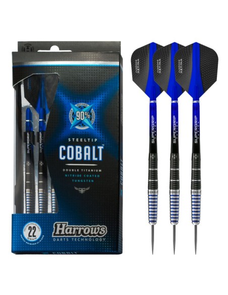 Darts Harrows COBALT 90 Steeltip HSTNK000013299