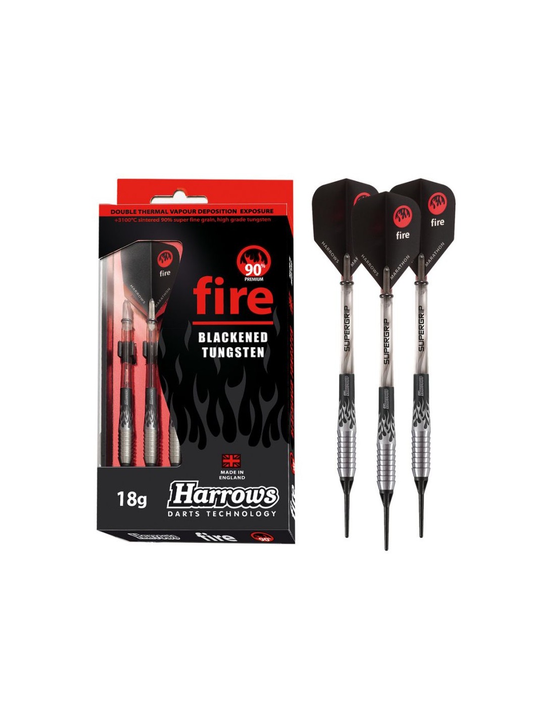 Darts Harrows Fire 90 Softip HSTNK000013218