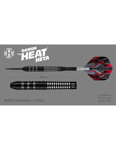 Harrows Damon Heta 90 Steeltip darts HSTNK000016452
