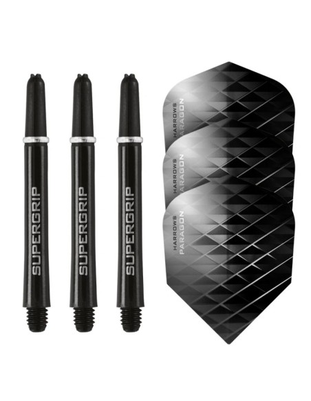 Harrows Twin Pack Supergrip shafts Atomic flights HSTNK000013681