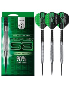 Harrows Dimplex S3 Tapered 90 Steeltip Darts