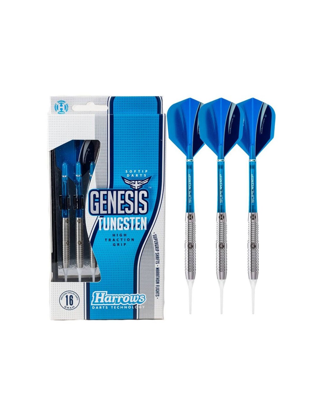 Harrows Genesis Tungsten Softip darts HSTNK000013289