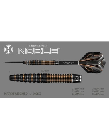 Darts Harrows Noble 90 Steeltip HSTNK00001389