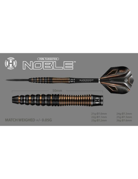 Darts Harrows Noble 90 Steeltip HSTNK00001389
