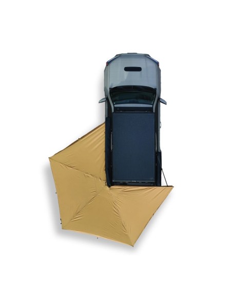 Selfsupporting awning Offlander Batwing 270 L Sand Left 25 M OFFACCSIDE270LL