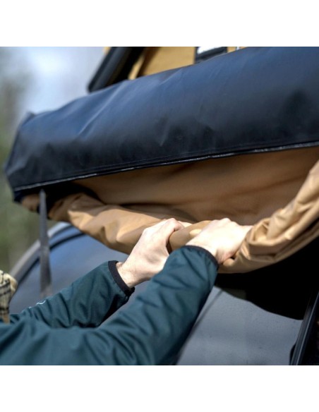 Selfsupporting awning Offlander Batwing 270 L Sand Left 25 M OFFACCSIDE270LL