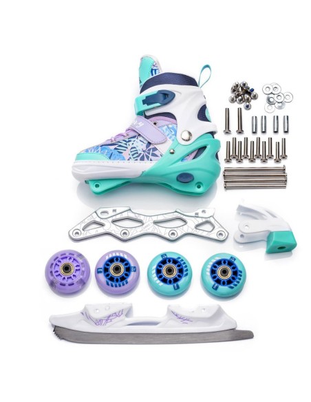 Meteor 4in1 Blueberry M 3437 skates 24384