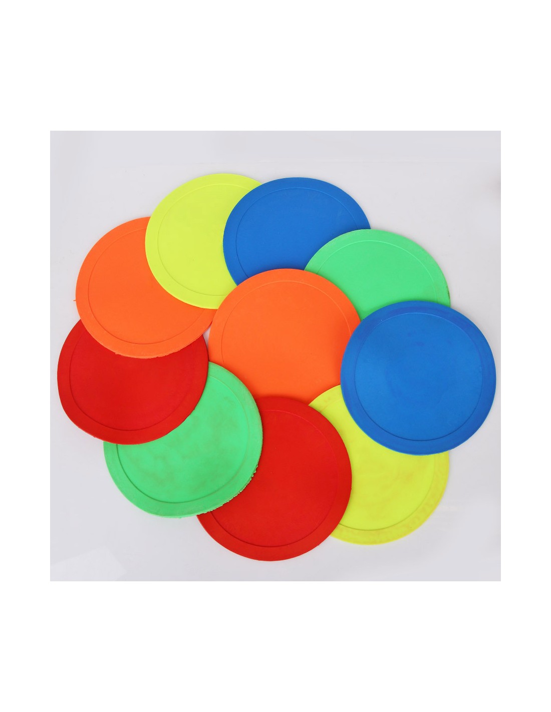 Playing field without numbers disc 15 cm 10 pcs