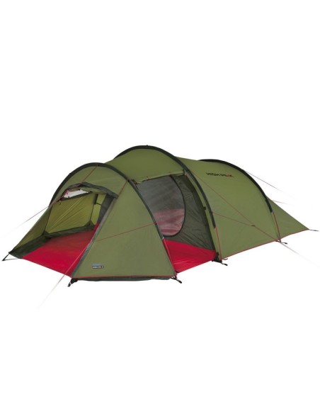 High Peak Falcon 4 LW Tent Olive Red 10334