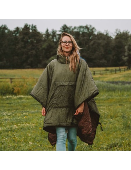 Offlander Camping Poncho Insulated Waterproof OFFCACC05GNR