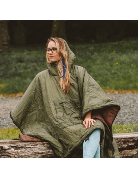 Offlander Camping Poncho Insulated Waterproof OFFCACC05GNR