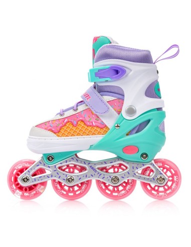 Inline skates Meteor 4in1 Cream M 3437 10142