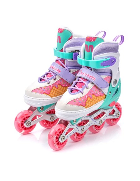 Inline skates Meteor 4in1 Cream M 3437 10142