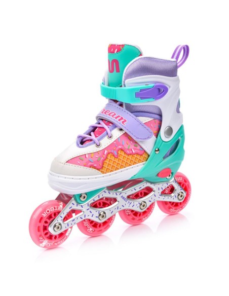 Inline skates Meteor 4in1 Cream M 3437 10142