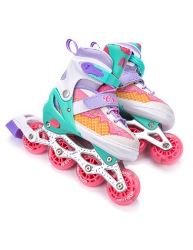 Inline skates Meteor 4in1 Cream M 3437 10142