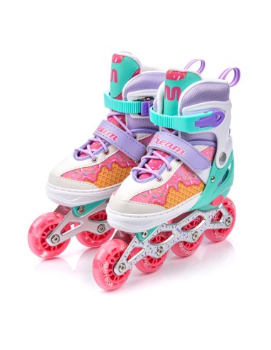 Inline skates Meteor 4in1 Cream M 3437 10142