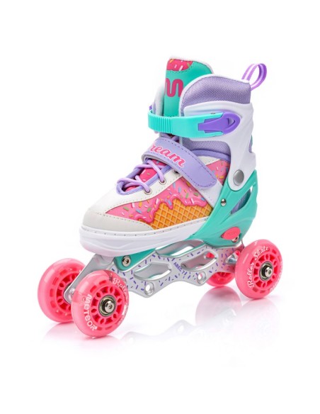 Inline skates Meteor 4in1 Cream M 3437 10142