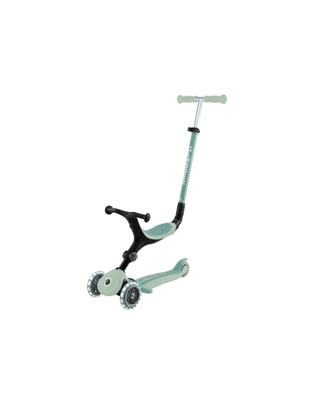 Scooter with seat Globber GoUp Active Lights Ecologic Jr 745505