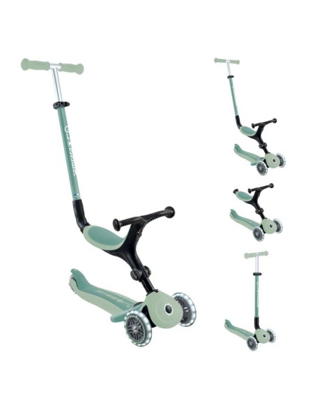 Scooter with seat Globber GoUp Active Lights Ecologic Jr 745505