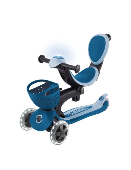 Scooter with seat Globber GoUp 360 Lights Jr 844100