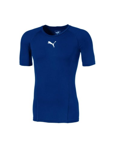Puma Ανδρικό T-shirt Μαύρο με Λογότυπο 655918-03