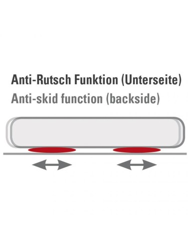 High Peak Double Velvet Mattress 197x138x20cm 40034