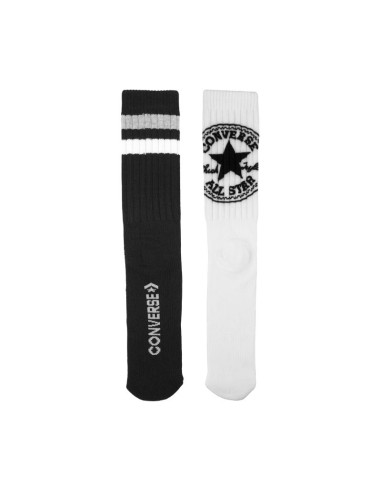 Converse 2pack socks white black E744A