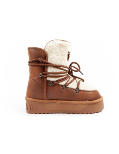 DFranklin women's winter boots insulated brown