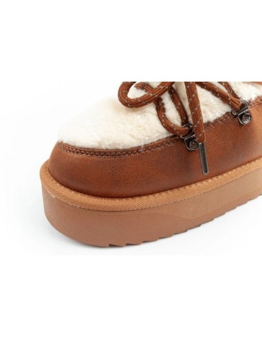 DFranklin women's winter boots insulated brown