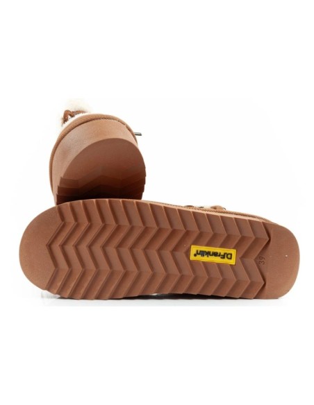 DFranklin women's winter boots insulated brown