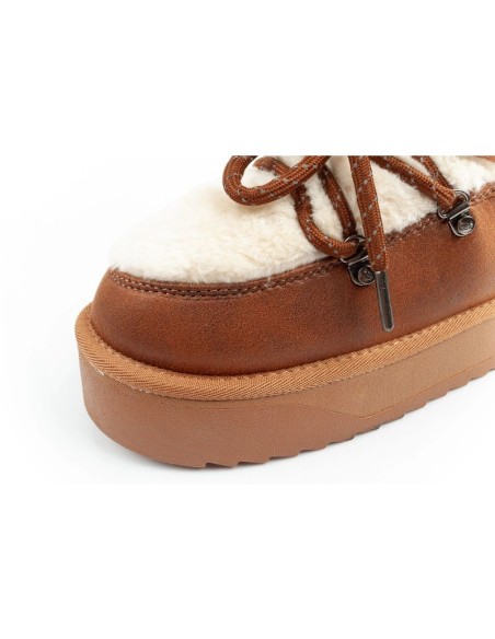 DFranklin women's winter boots insulated brown