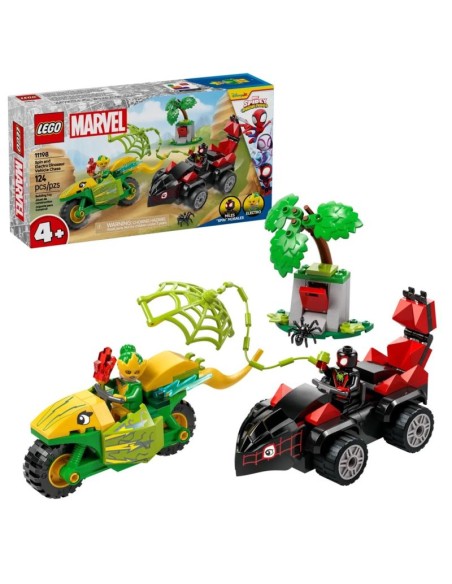 LEGO MARVEL SUPER HEROES 11198 Spin's DinoVehicle Chase for Electro
