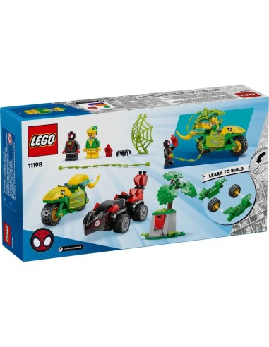 LEGO MARVEL SUPER HEROES 11198 Spin's DinoVehicle Chase for Electro