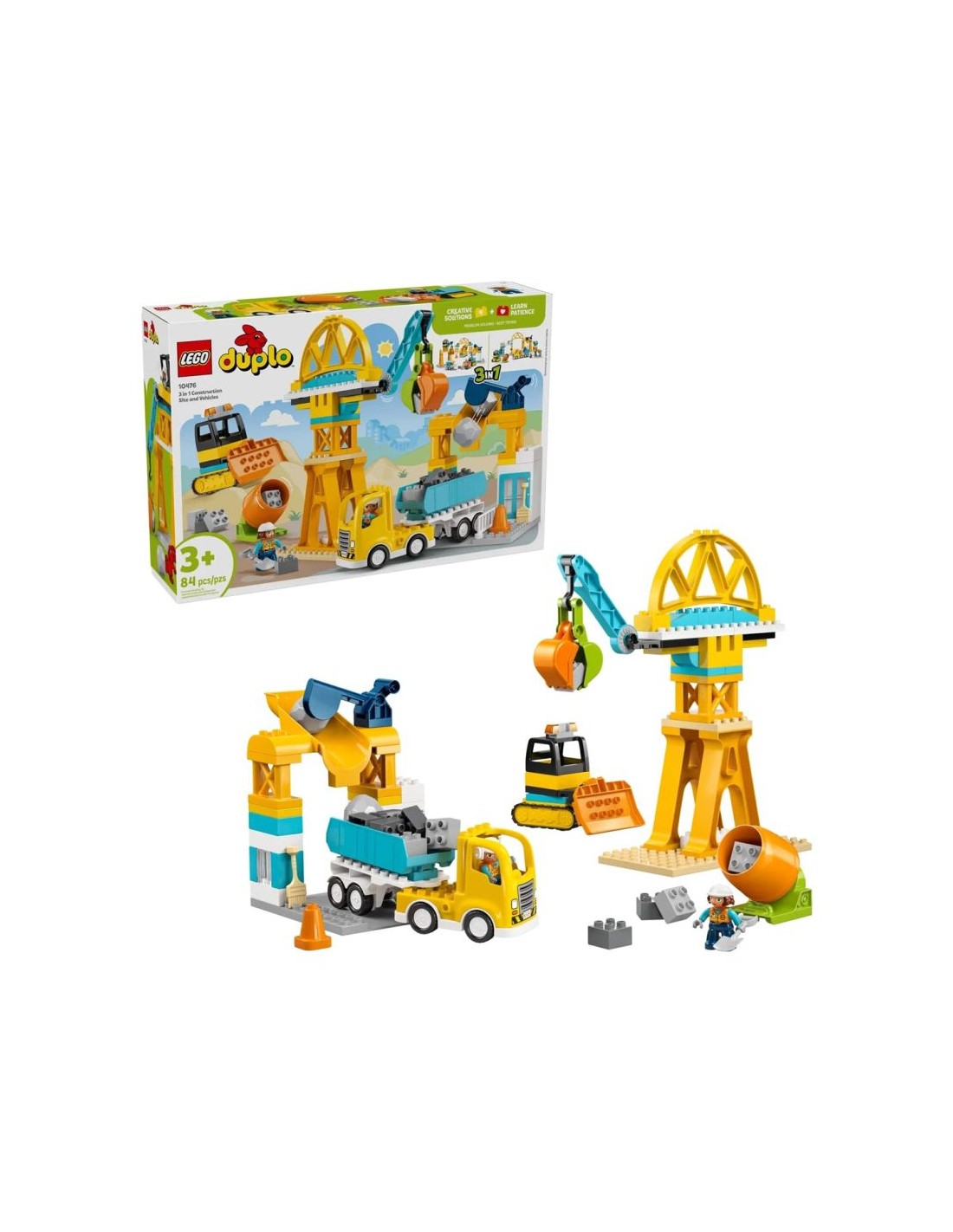 LEGO LEGO DUPLO TOWN 3in1 10476 Construction Site and Vehicles