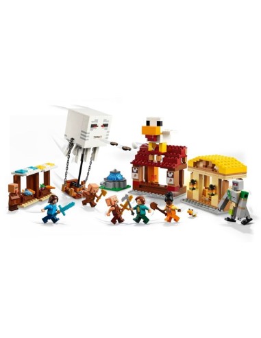 LEGO Minecraft 21273 Balloon Ghast Village Attack