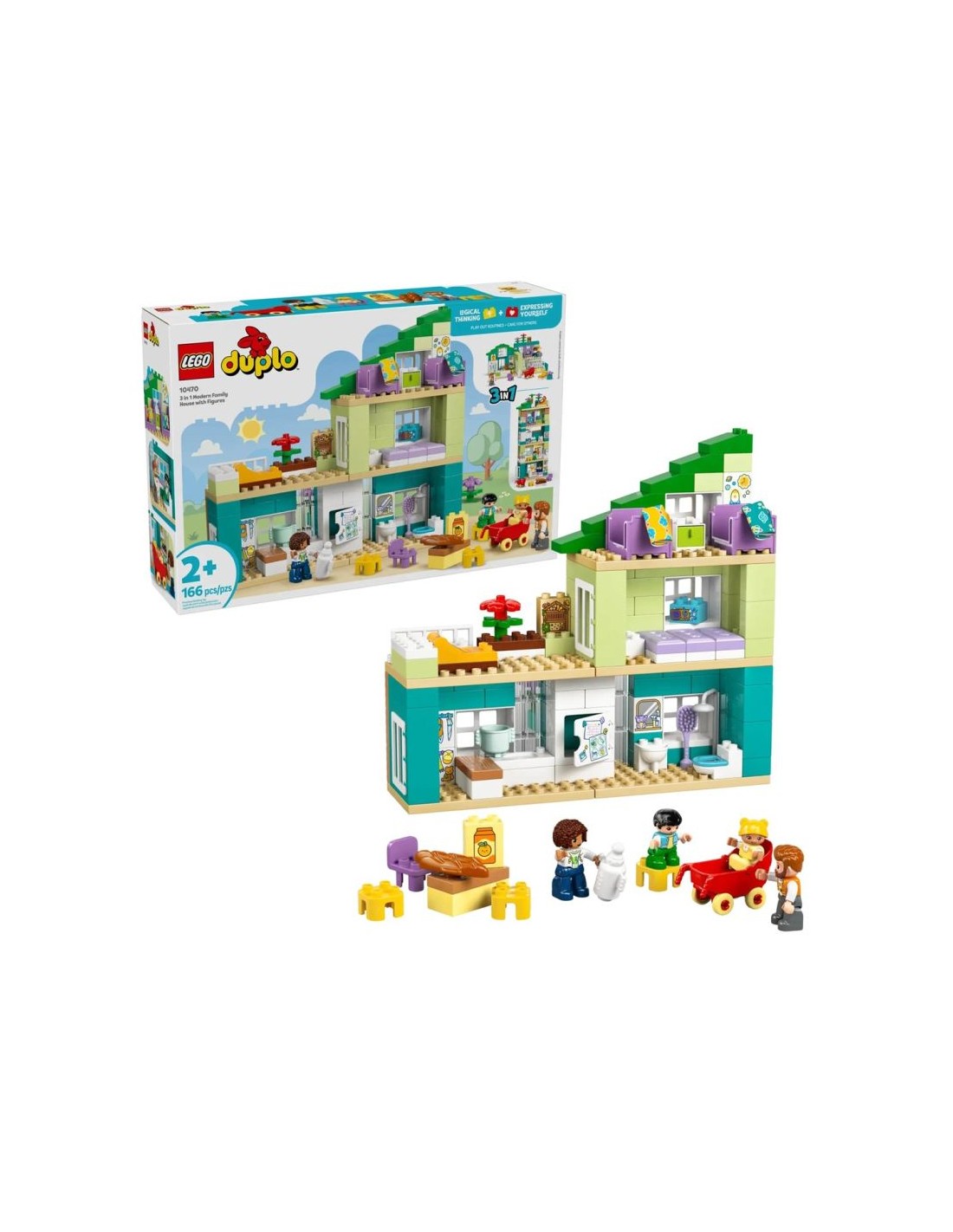 LEGO LEGO DUPLO TOWN 3in1 10470 Modern Family Home
