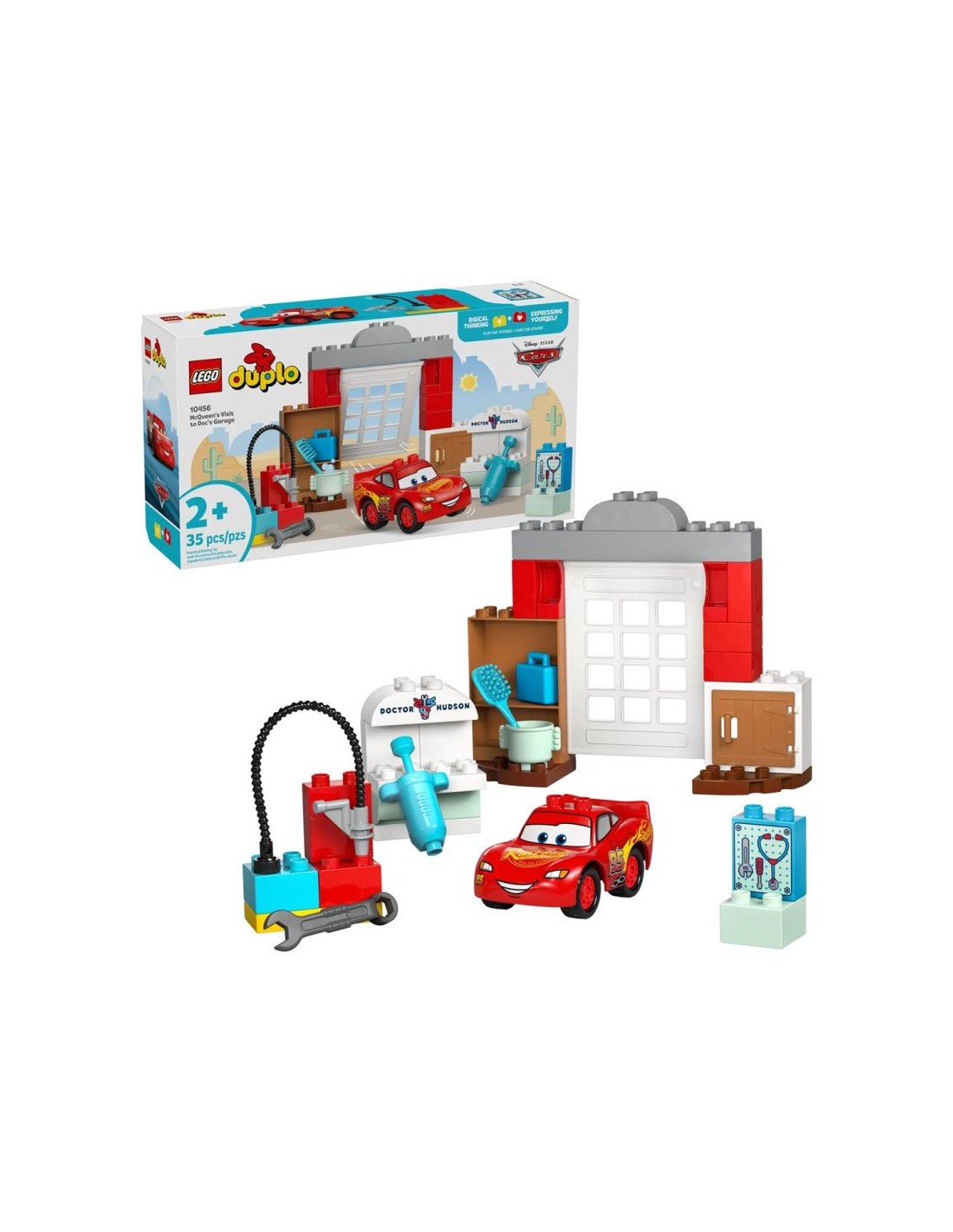 LEGO LEGO DUPLO 10456 MCQUEEN'S VISIT TO DOC'S GARAGE