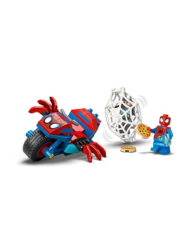 LEGO Marvel Spiderman 11206 Spidey on a Motorcycle vs Rhino